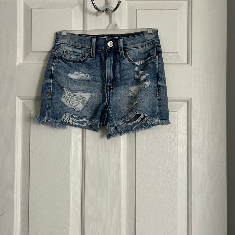 Mudd Flex Stretch High Rise Denim Shortie